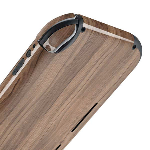 Natural Walnut Wood Nintendo Switch Lite Skin